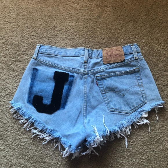 Levi's Pants - Levi’s 501 Vintage Button fly J jean shorts